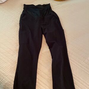Mandala maternity scrub pants